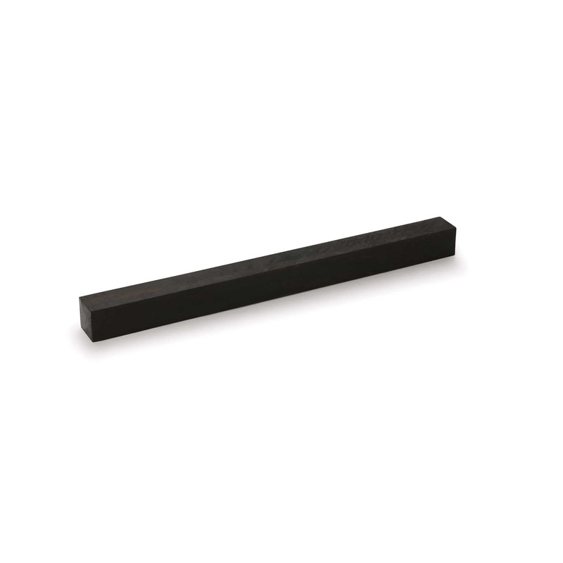Gaboon Ebony Wood Turning Stock - Thickness:1" - Width:1" - Length:12"